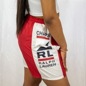 Ralph Lauren x Chaps Red and White Shorts